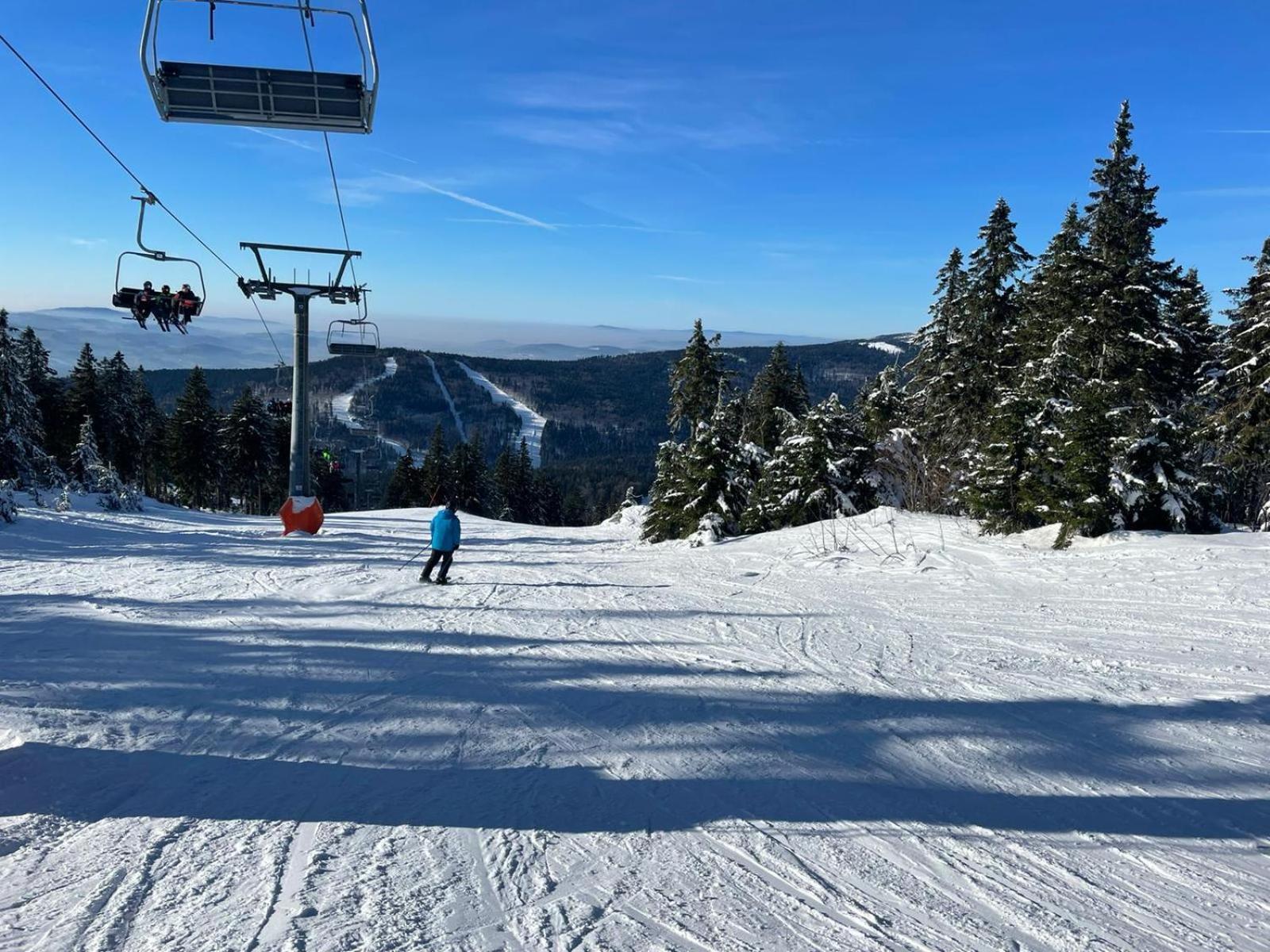 Lipno Apartments Bergmax, Ski Areal Lipno 16Min Dojezd - Resort Male Lipno S Terasou A Zahradkou, Parking Free Černá v Pošumaví Buitenkant foto