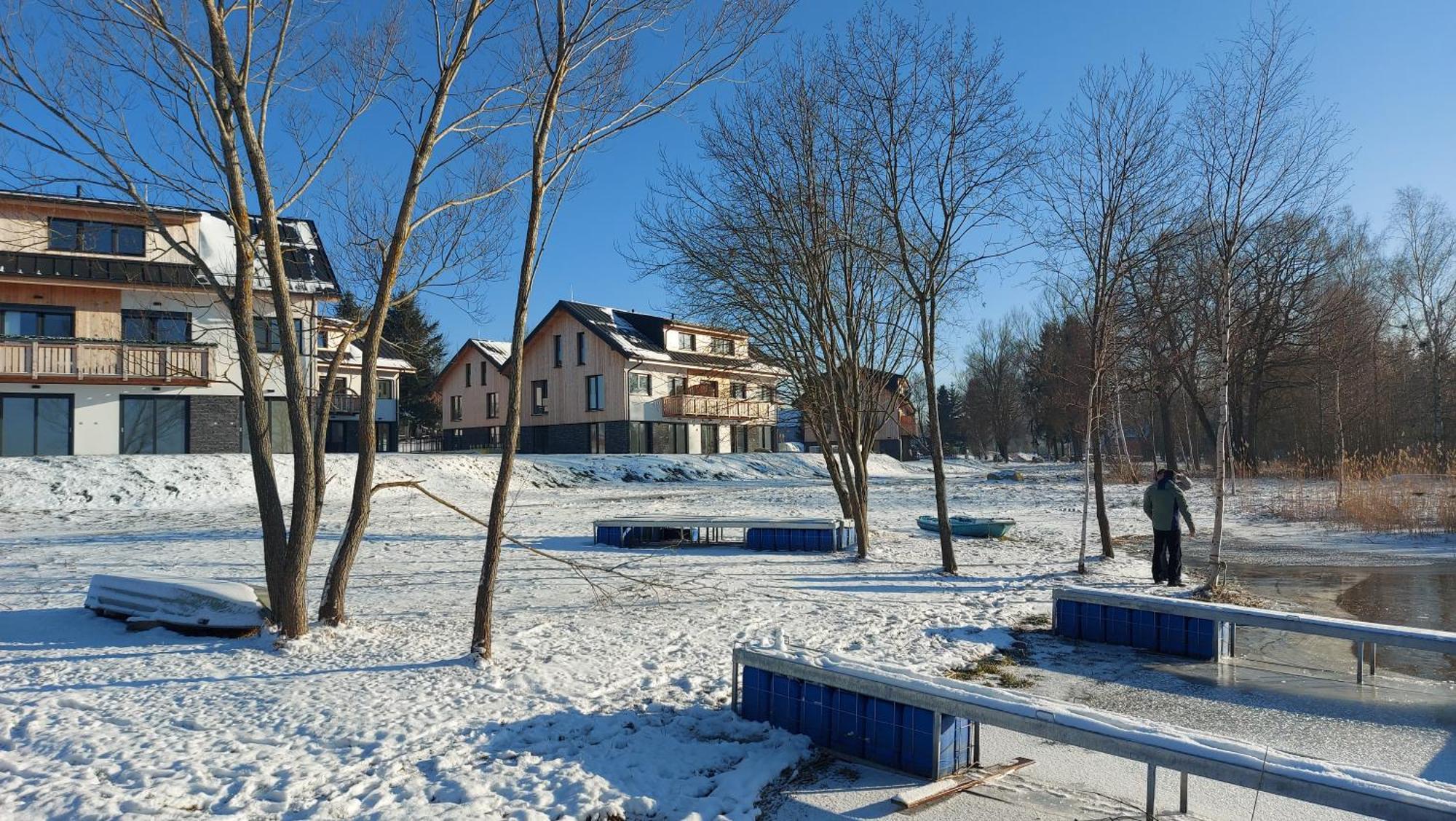 Lipno Apartments Bergmax, Ski Areal Lipno 16Min Dojezd - Resort Male Lipno S Terasou A Zahradkou, Parking Free Černá v Pošumaví Buitenkant foto