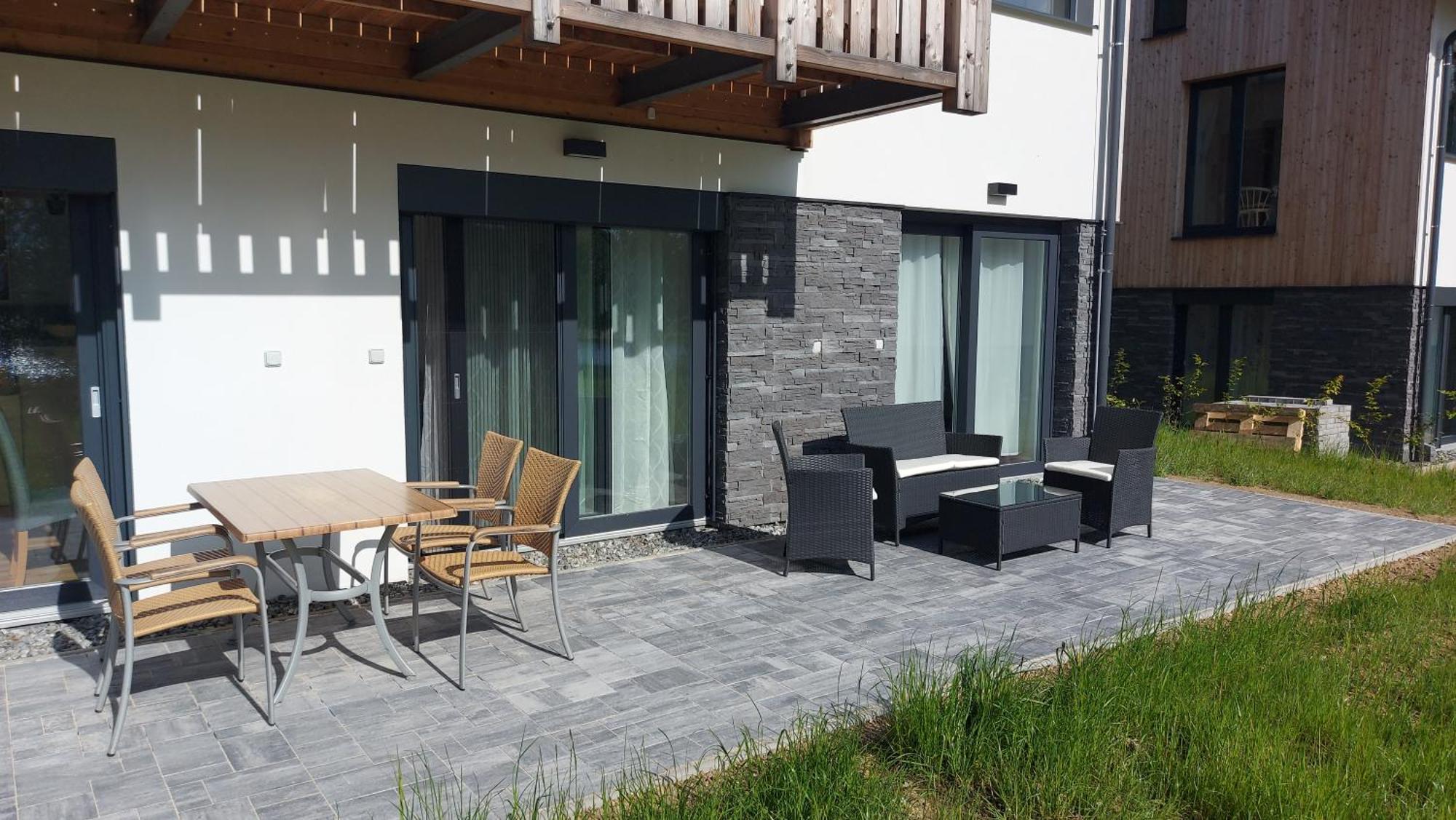 Lipno Apartments Bergmax, Ski Areal Lipno 16Min Dojezd - Resort Male Lipno S Terasou A Zahradkou, Parking Free Černá v Pošumaví Buitenkant foto